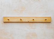 Stik Designs Oak Four Peg Rail