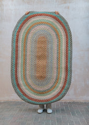 The Braided Rug Co. Carnival Oval Rugs