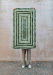 The Braided Rug Co. Mint Rectangle Rugs