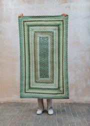 The Braided Rug Co. Mint Rectangle Rugs