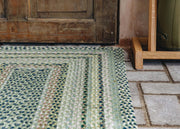 The Braided Rug Co. Mint Rectangle Rugs