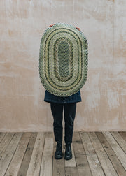 The Braided Rug Co. Mint Oval Rugs