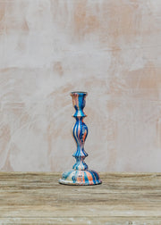 Short Lacquered Candlestick