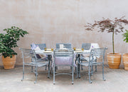 Harrod Horticultural Six Seater Oval Dining Set