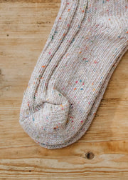 Two Left Feet Agencies Traditional Socks in Natural Multi