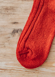 Two Left Feet Agencies Traditional Socks in Red