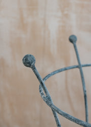 Harrod Horticultural Small Etched Trumpet Plant Support