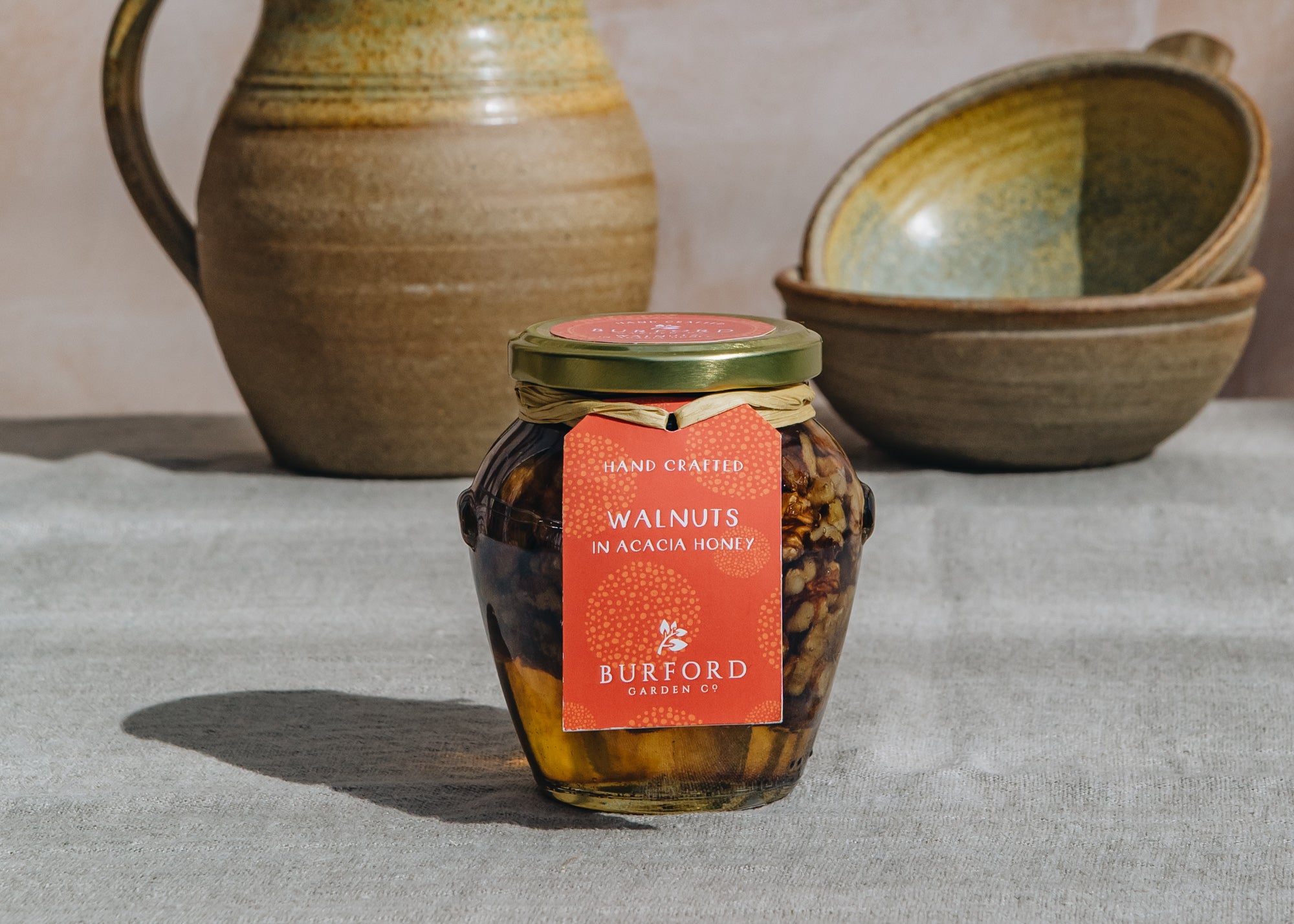 Burford Walnuts in Acacia Honey Food & Drink Burford Garden Co.