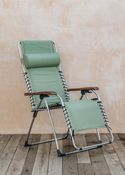 Fiam Spa Fiam XXL Aluminium Movida Armchair in Sage Green