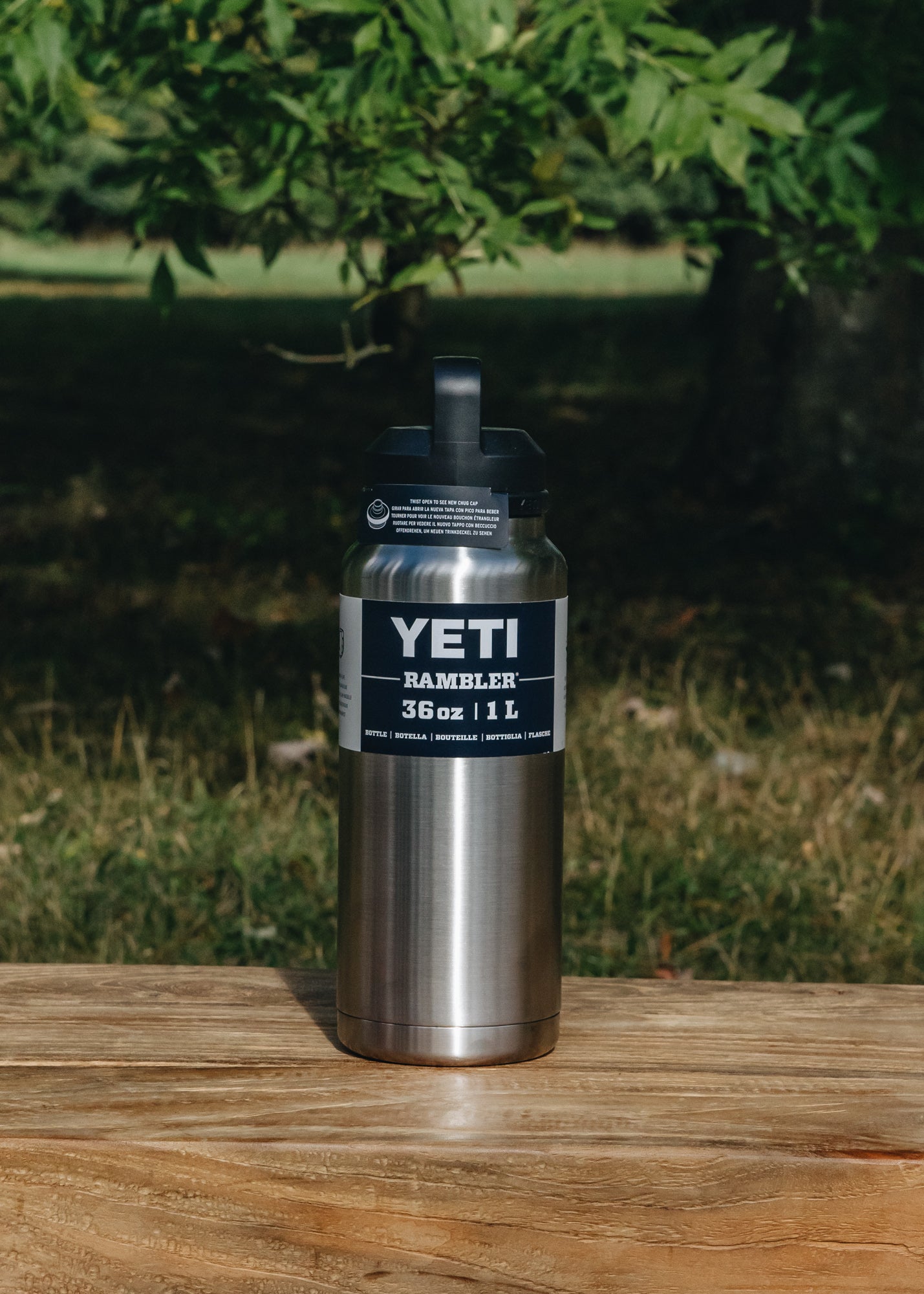 YETI Rambler 36 oz Bottle with Chug Cap - Stainless Steel