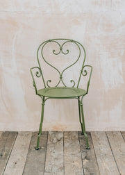 Fermob 1900 Stacking Armchair in Pesto