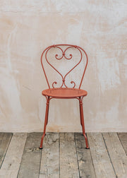 Fermob 1900 Stacking Chair in Red Ochre