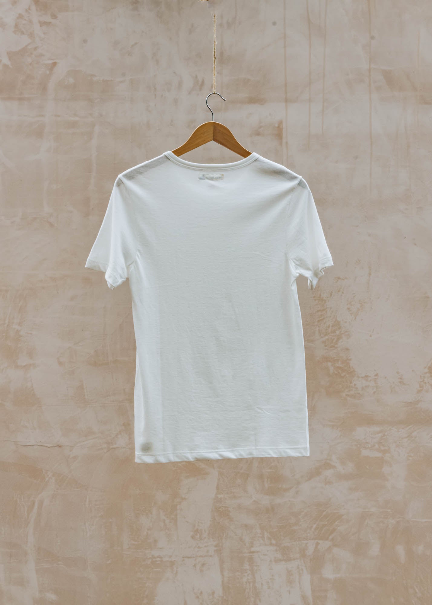 Merz B. Schwanen Merz B. Schwanen 215 Loopwheeled T-Shirt in White