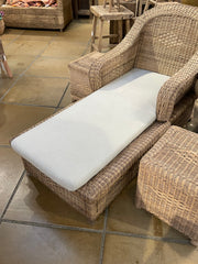 Burford Garden Co. Nzuri Classic Lounger Foam Seat Cushion in Beige