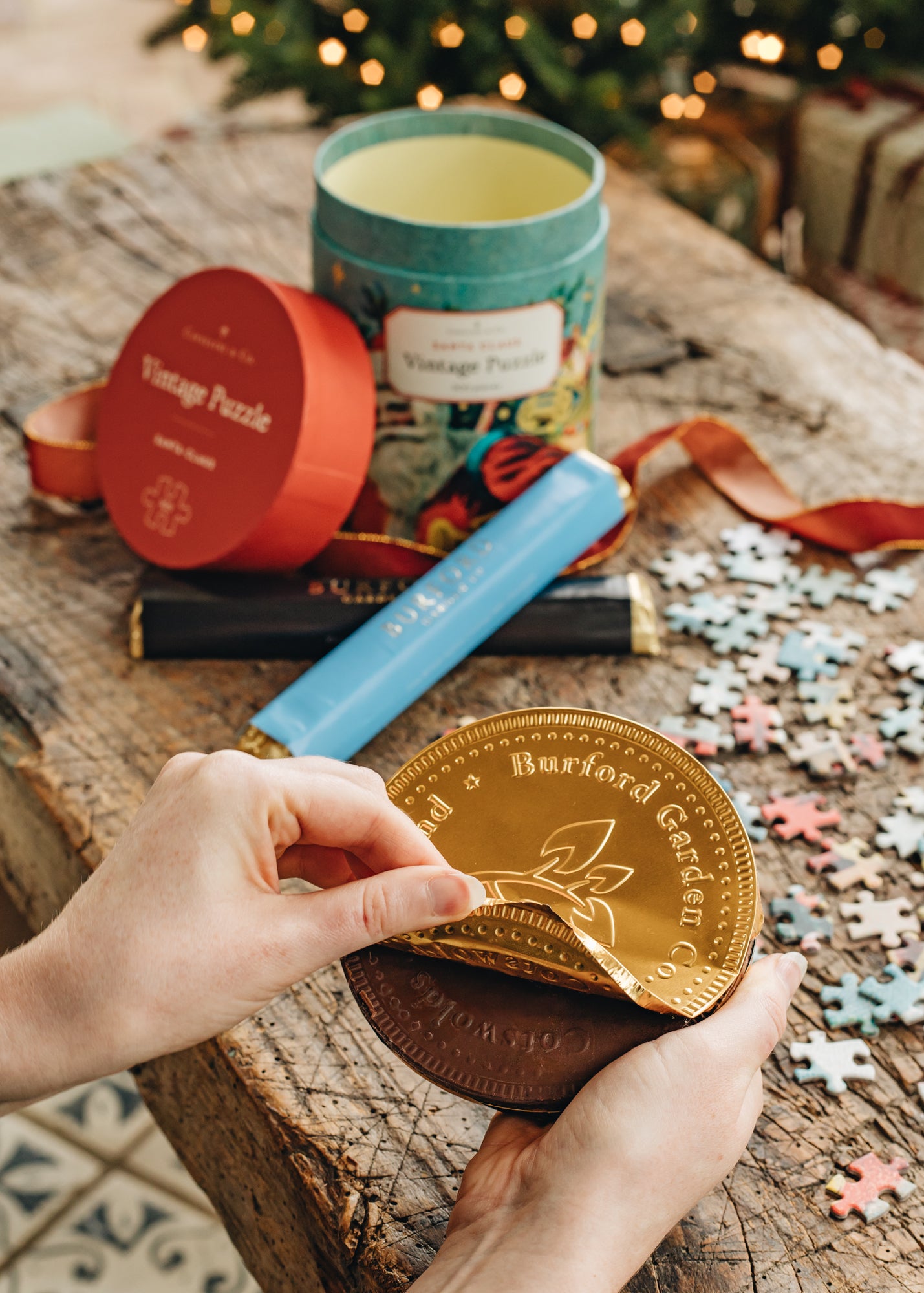 Burford Garden Co. Gold Chocolate Coin