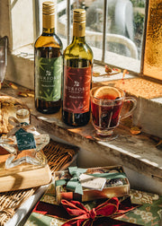 Burford Garden Co. Mulled Wine and Mulled Cider in Wooden Gift Box