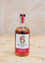 6 O'Clock Gin 6 O'Clock Gin Mango, Ginger and Lime Gin, 70cl