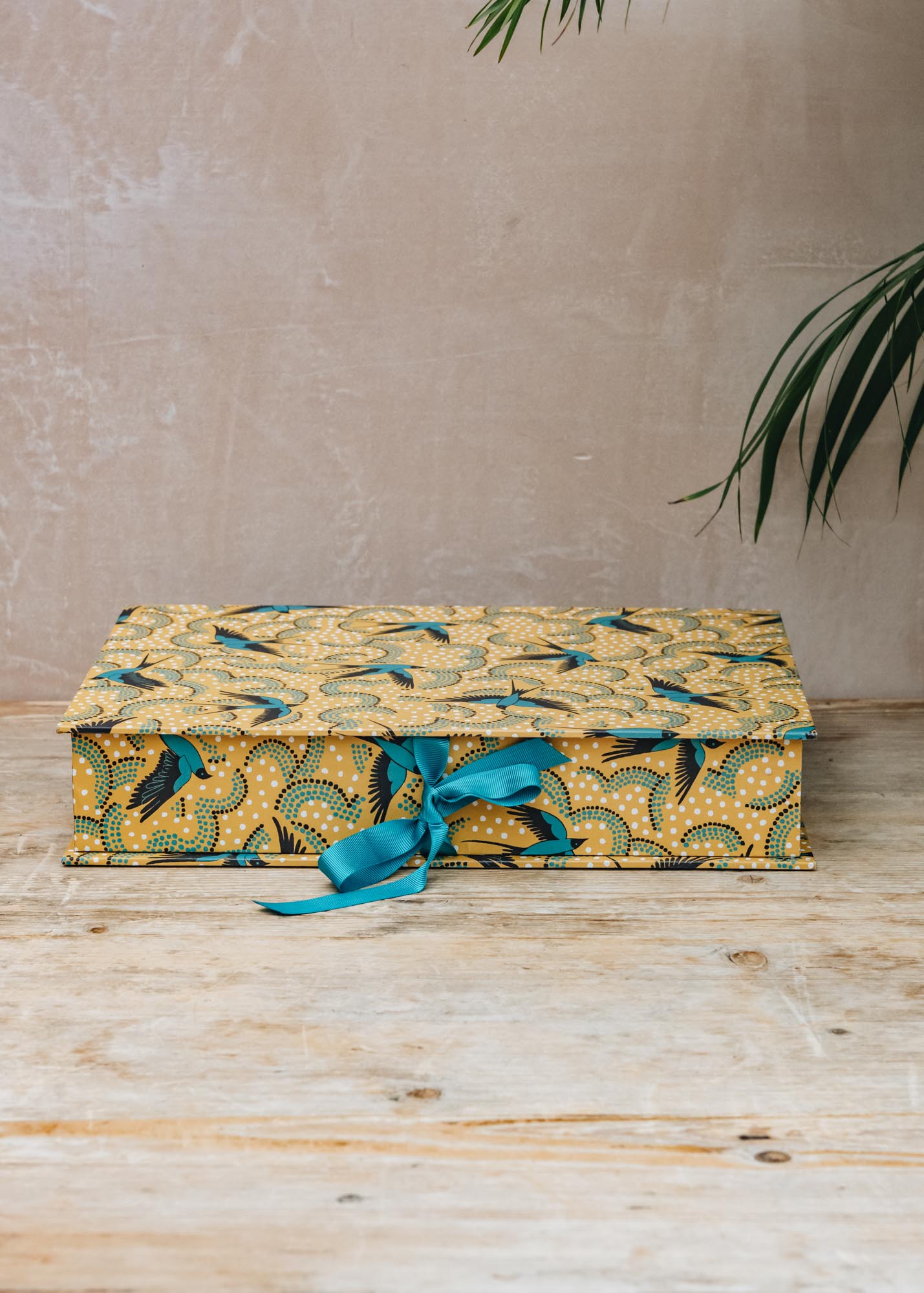 Suck UK A4 Keepsake Box in Bluebirds