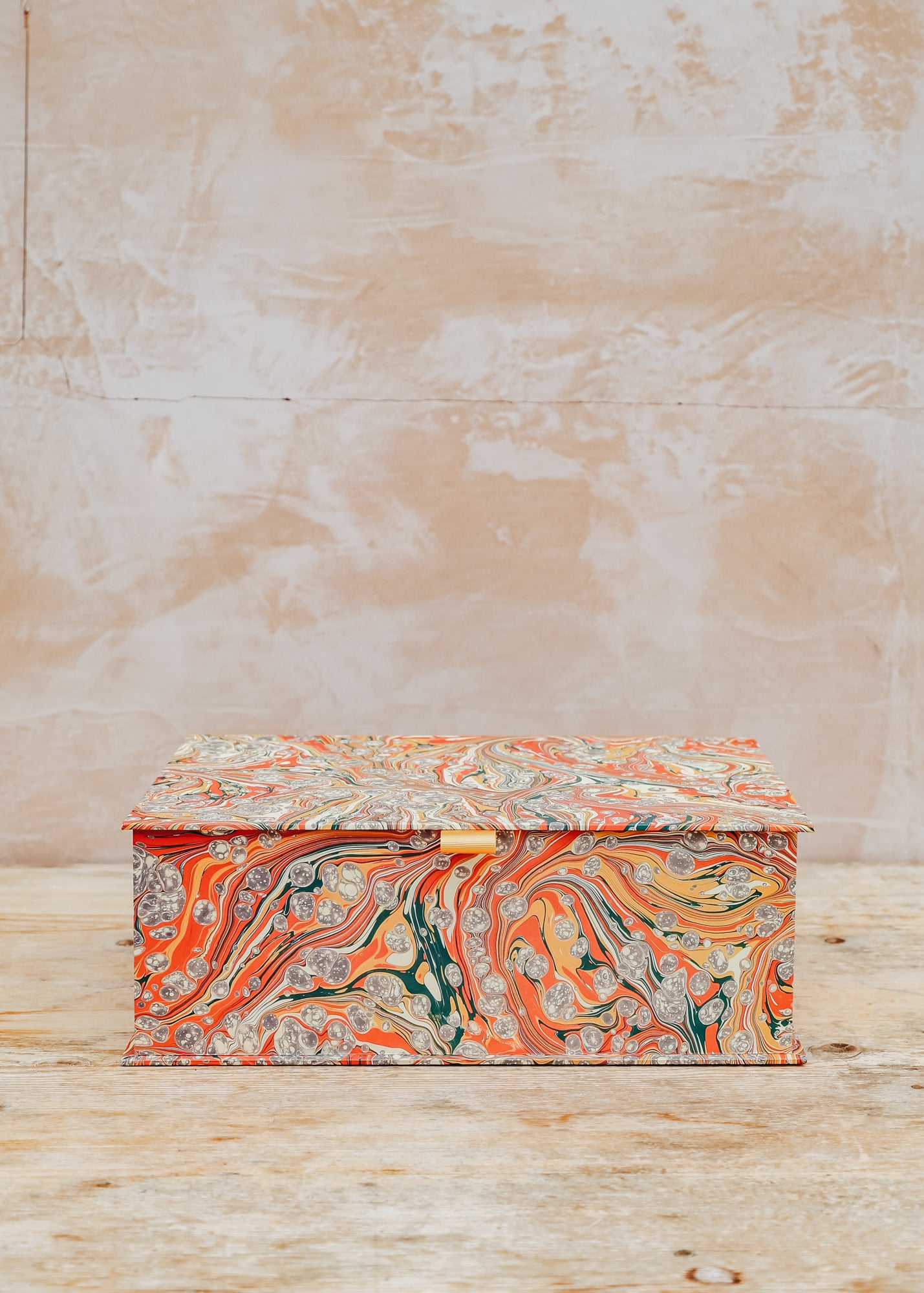 Wooden Spoon A4 Keepsake Box in Desert Jasper