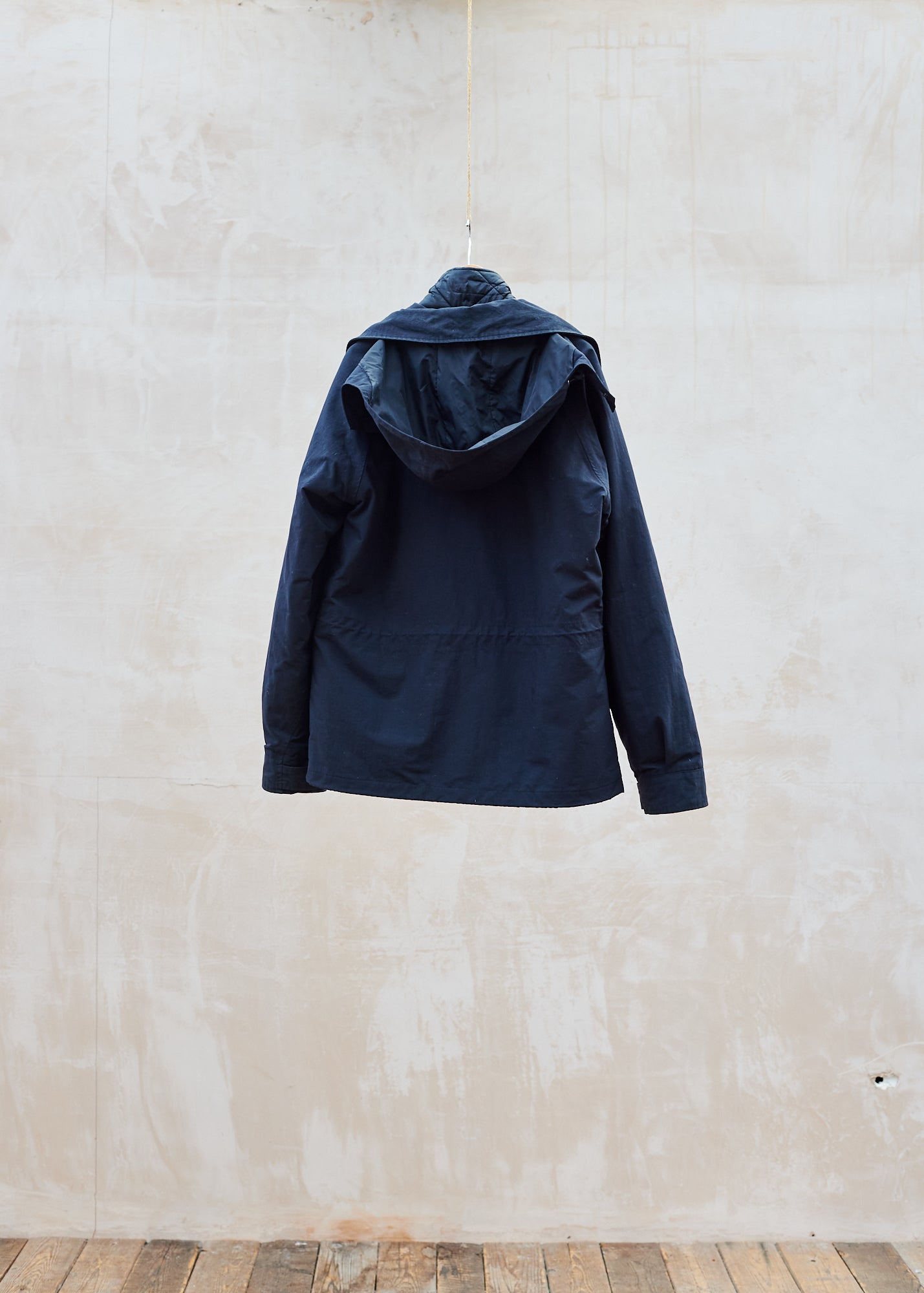 Kenny Ryder Aspesi Navy Parka with Detachable Liner - M