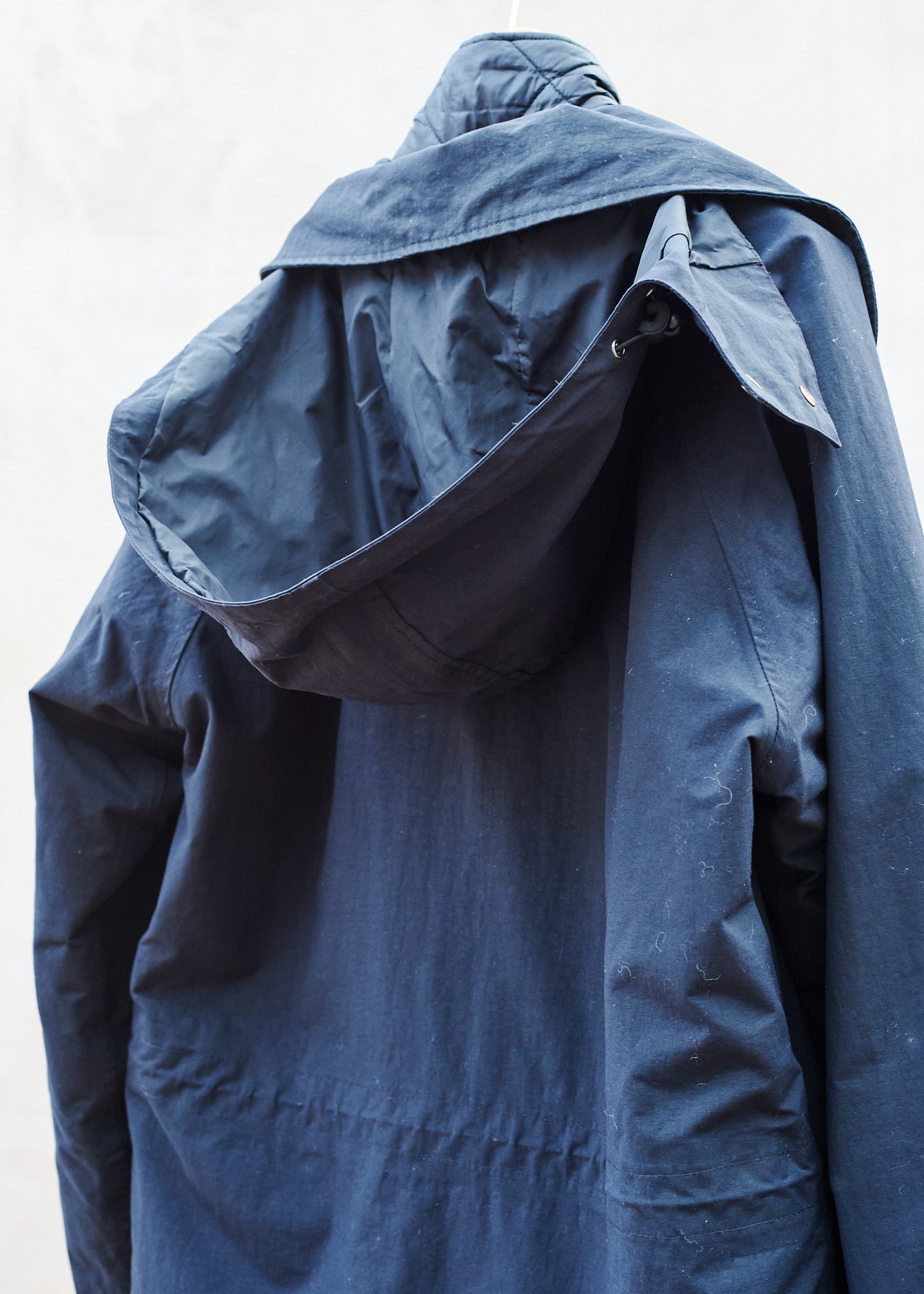 Kenny Ryder Aspesi Navy Parka with Detachable Liner - M