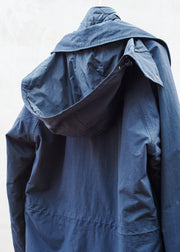 Kenny Ryder Aspesi Navy Parka with Detachable Liner - M
