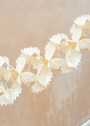 A World of Craft Kathmandu Garland Bunch in Off White and White