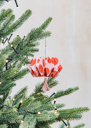 Origami Rosa Ornament