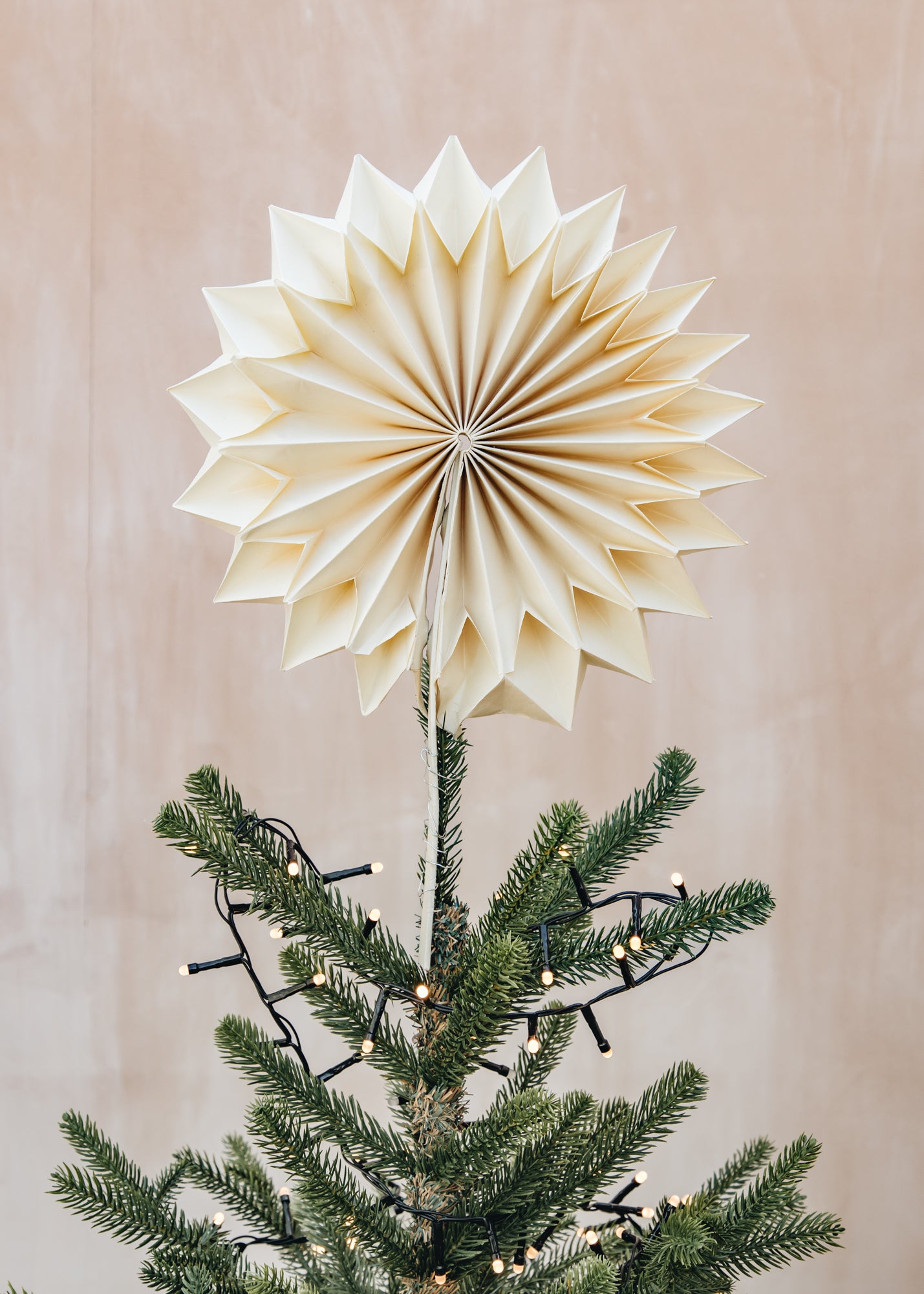 Origami Tree Top Star