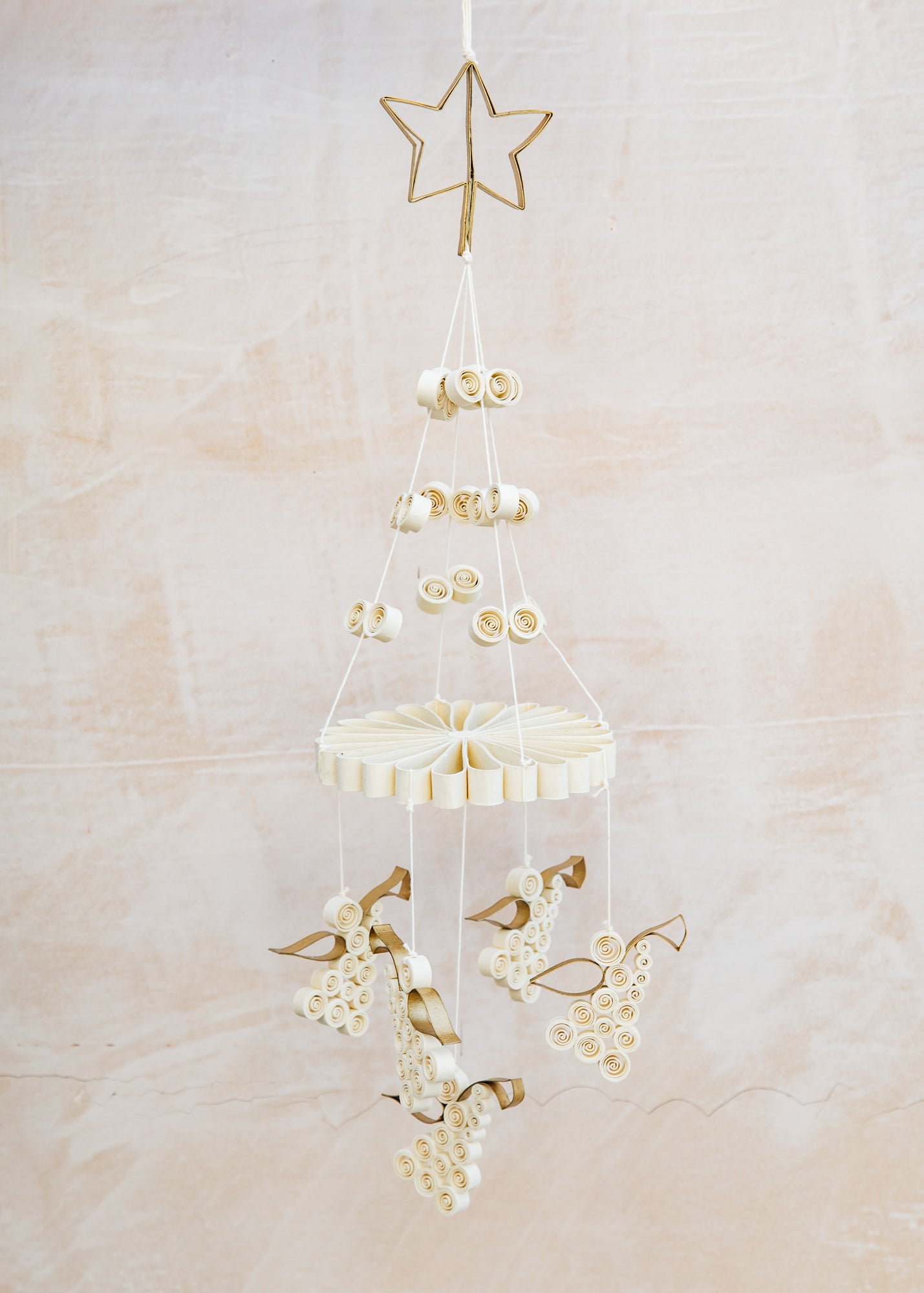 Quilled Angel Mobile
