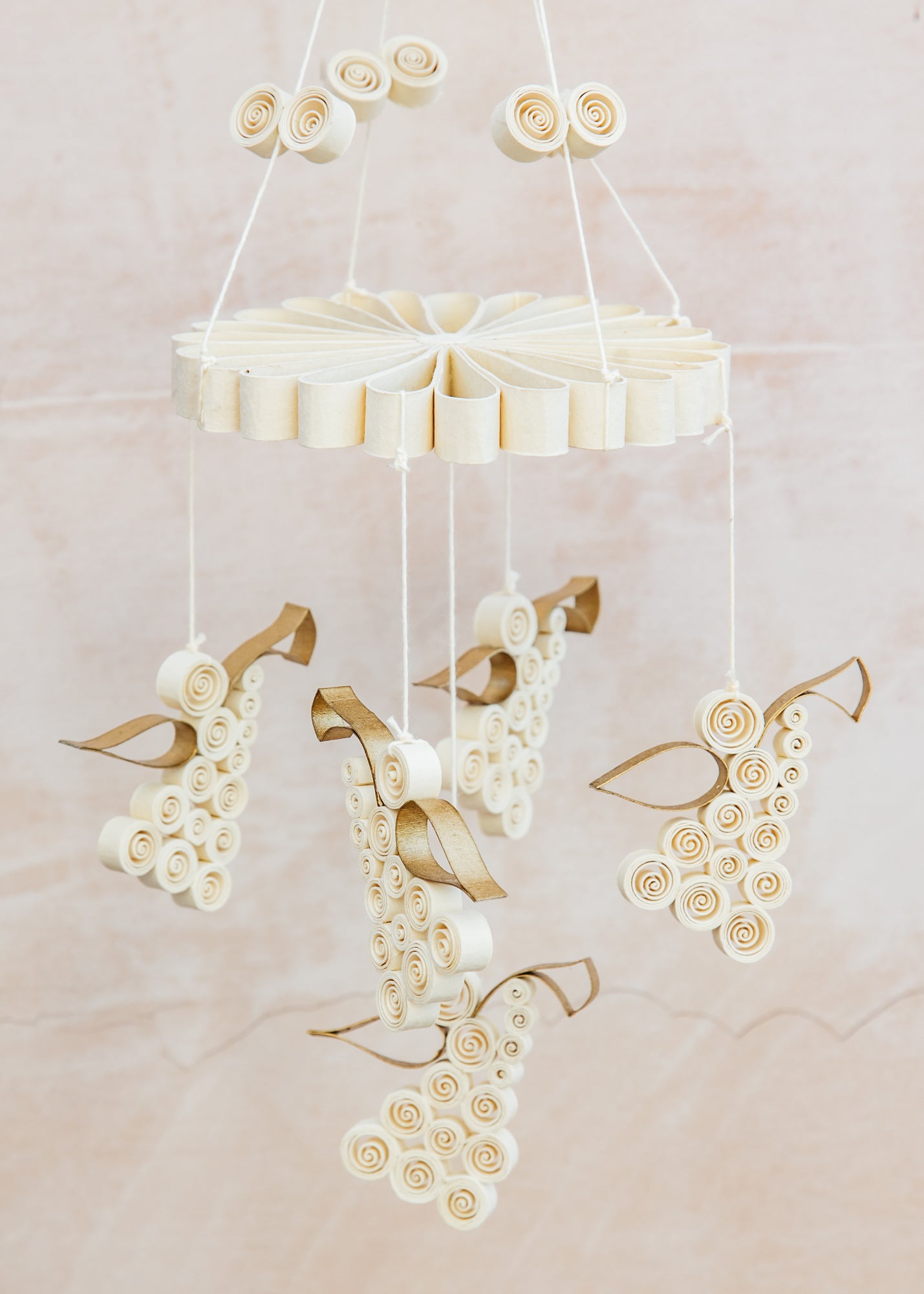 A World of Craft Quilled Angel Mobile