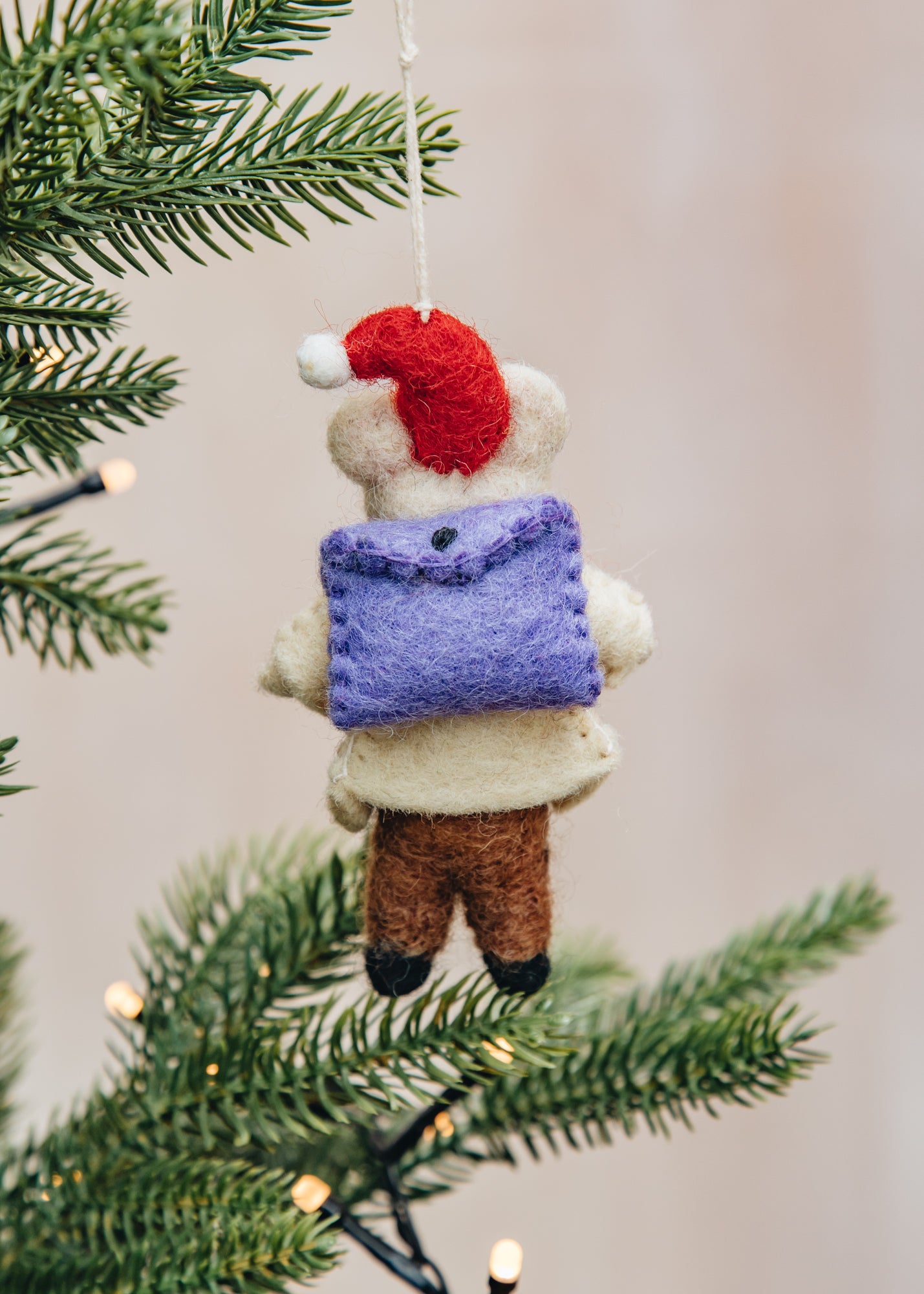 A World of Craft The Backpacking Mouse Ornament