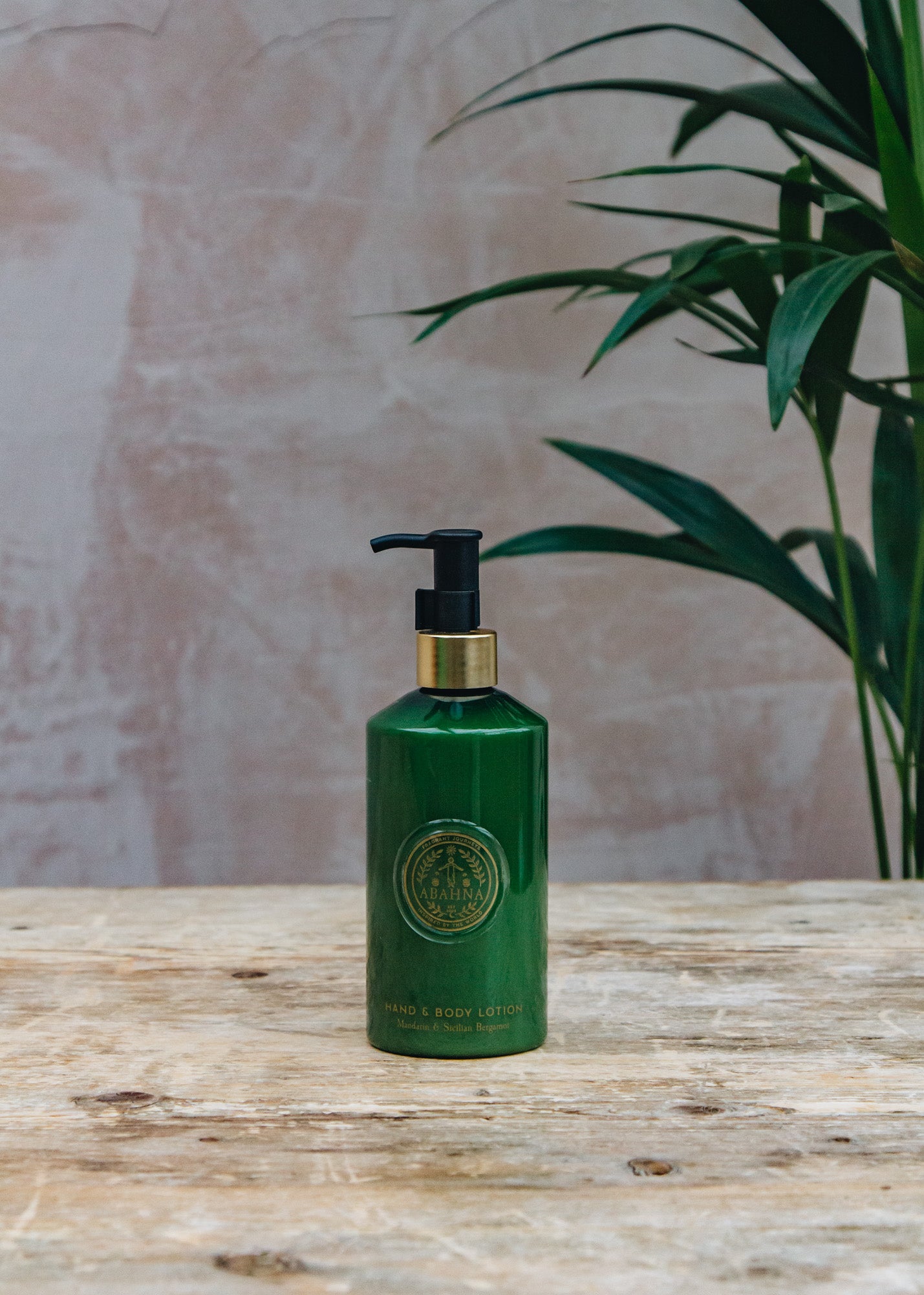 Abahna Hand & Body Lotion in Mandarin and Sicilian Bergamot, 300ml