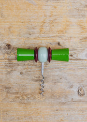 Corkscrew in Leaf and Eau de Nil