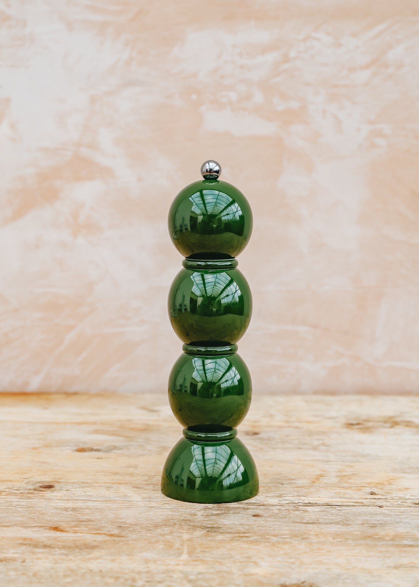 Salt/Pepper Bobbin Grinder Mill in Khaki