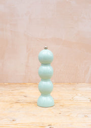 Books Salt/Pepper Bobbin Grinder Mill in Eau de Nil