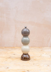 Books Salt/Pepper Bobbin Grinder Mill in Multi Grey