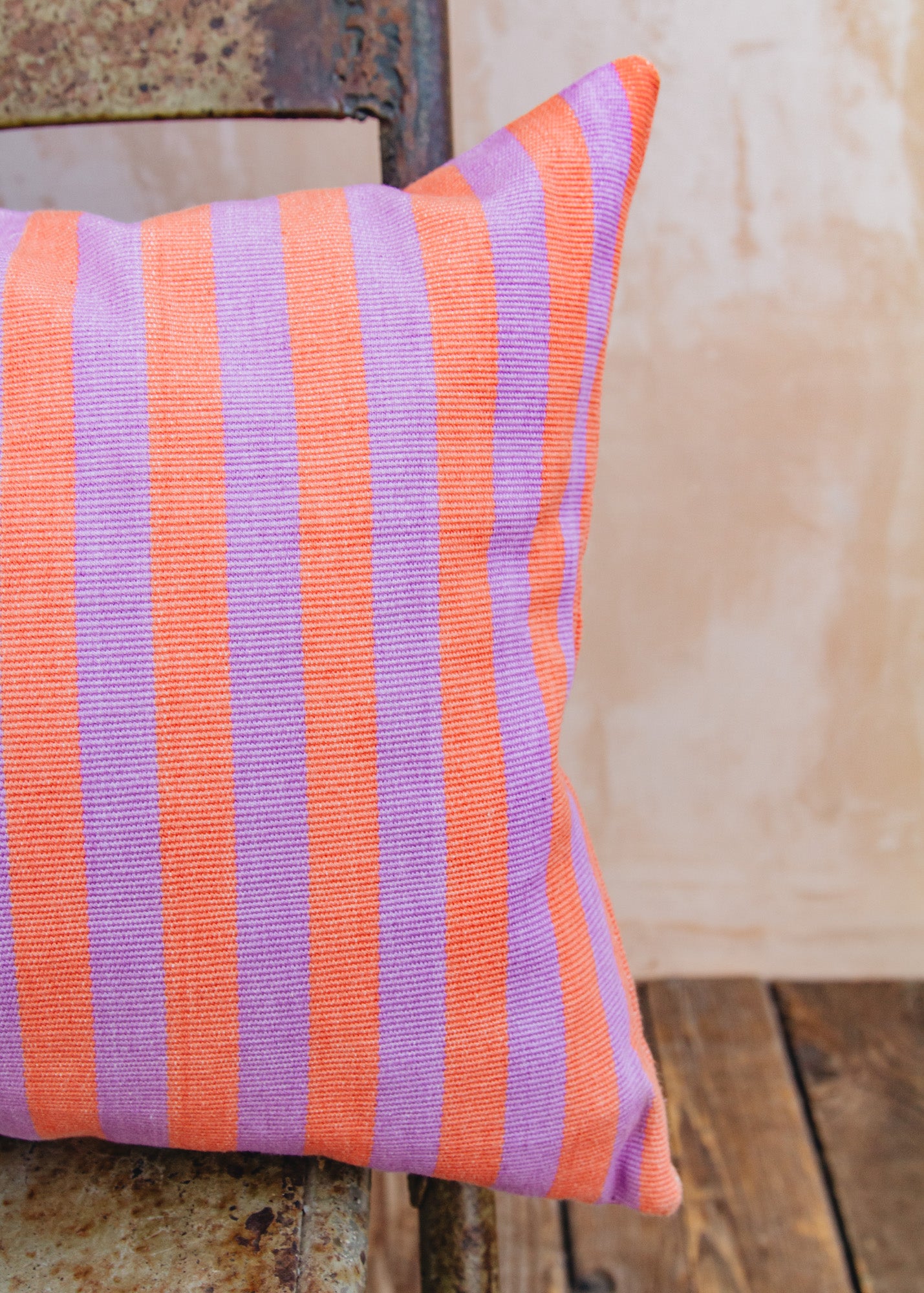A World of Craft Diana Cushion in Pink and Lilac