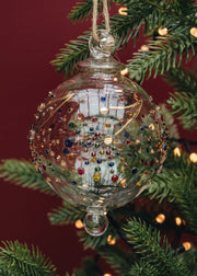 Agapanthus Bauble in Gold and Multi