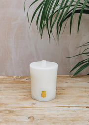 Alabaster Candle in Hemera