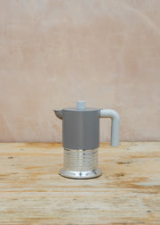 Alessi Vite 3-Cup Espresso Maker in Grey