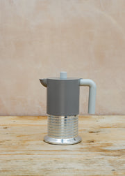 Alessi Vite 6-Cup Espresso Maker in Grey