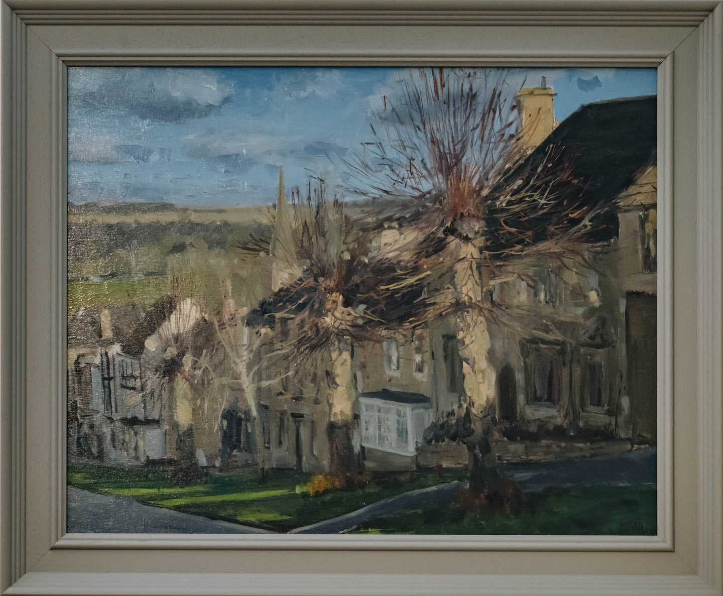 art Trees on the Hill, Burford by Alex Long