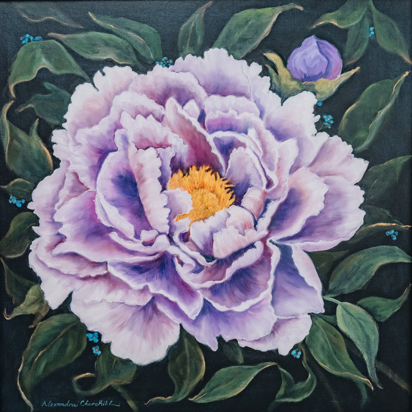 Lockdown Peony in Mauve