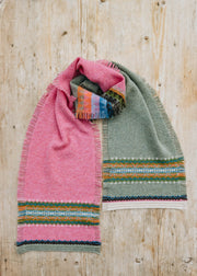 Eribé Alloa Scarf in Pink Willow