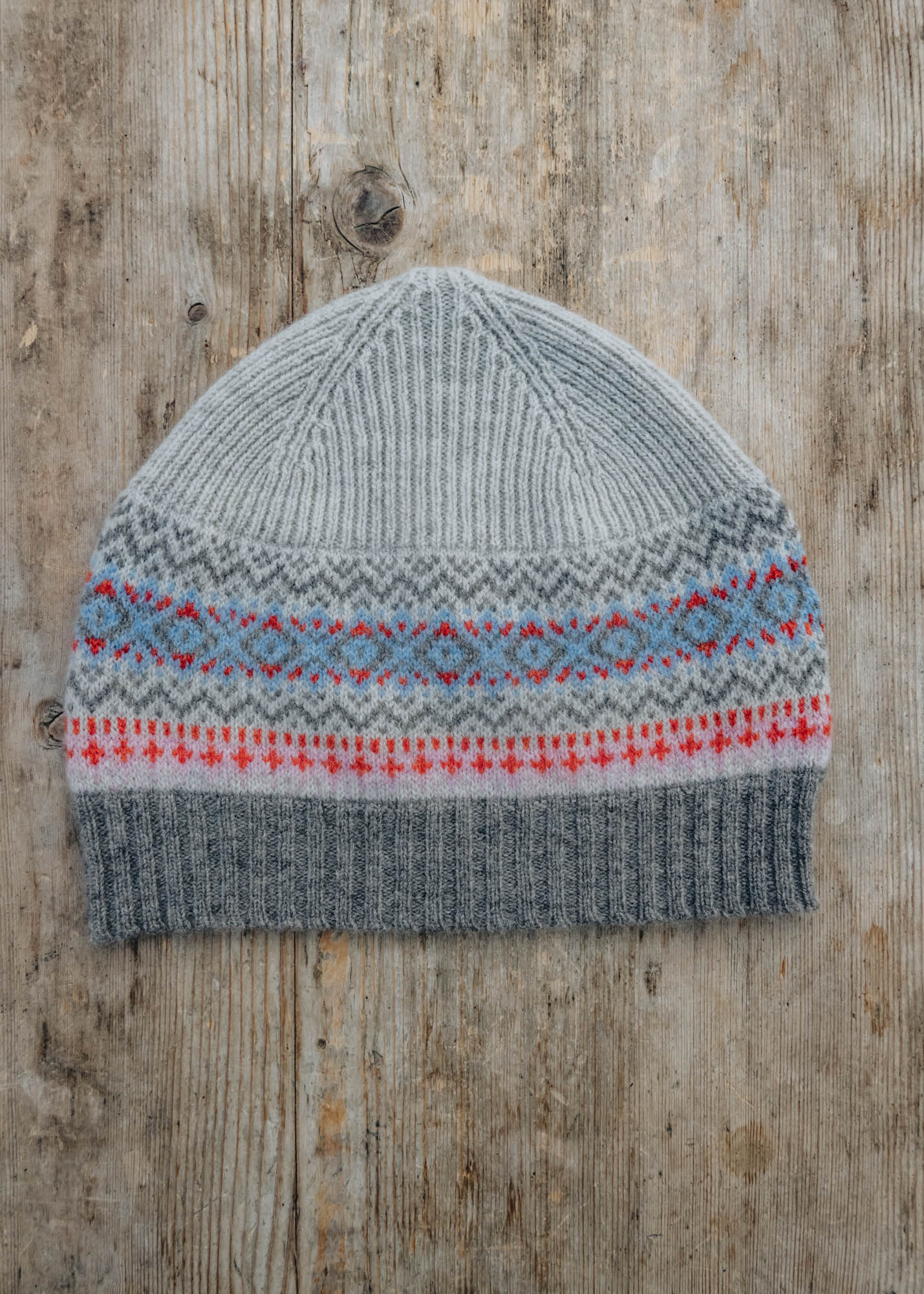Eribé Alpine Beanie in Blue Hibiscus