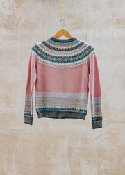 Eribé Eribé Alpine Cardigan in Vintage Pink