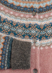 Eribé Eribé Alpine Cardigan in Vintage Pink