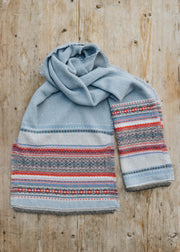 Eribé Alpine Scarf in Blue Hibiscus