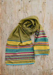Eribé Alpine Scarf in Green Lilli